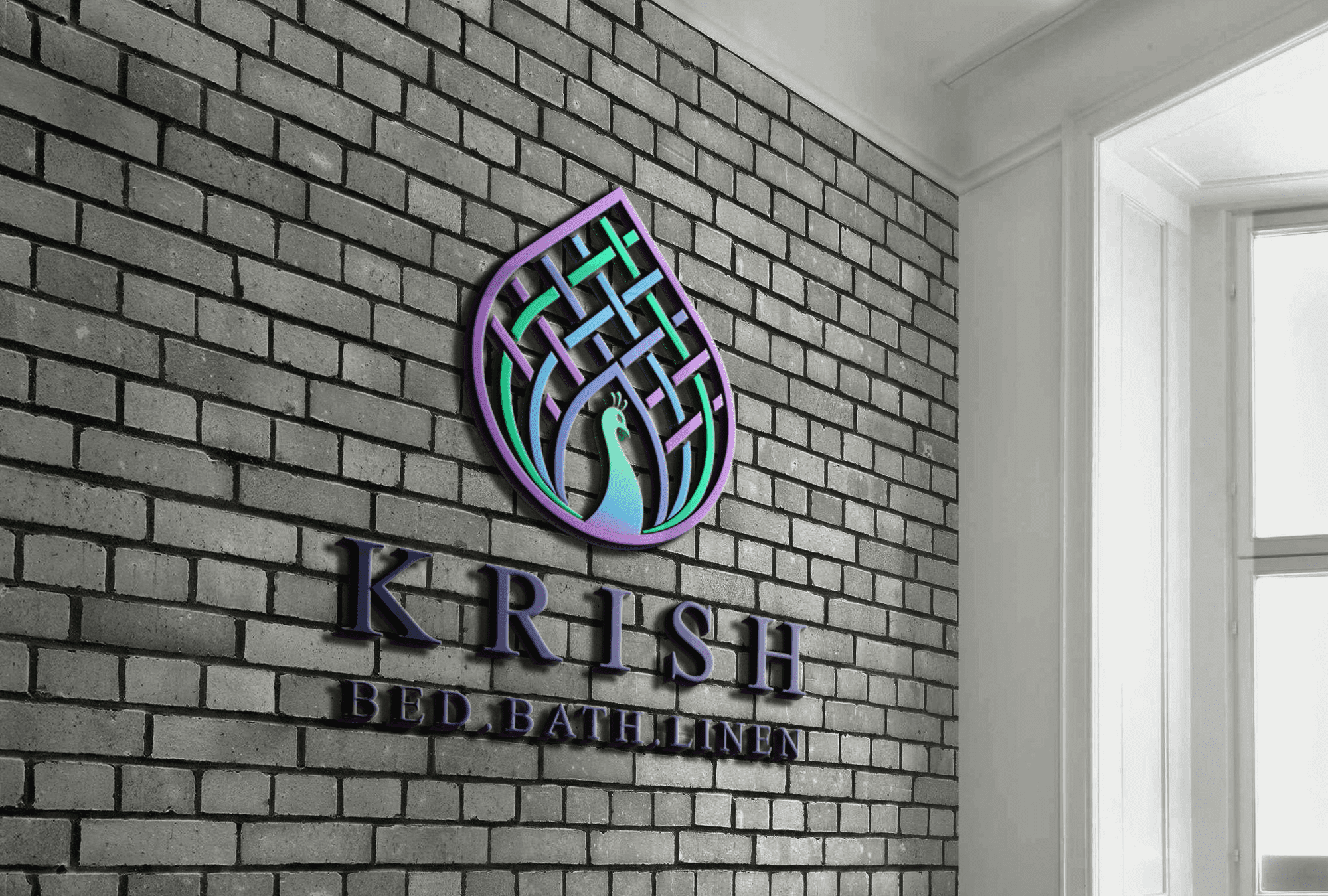 Krish Interior Wall Graphic Design, Branding Packaging Design in Bangalore by Creative Prints thecreativeprints