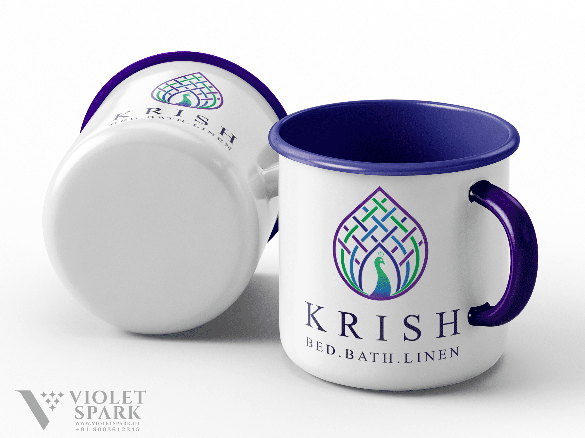Krish Tea Cup Branding Design Digital Marketing in Coimbatore by Violet Spark