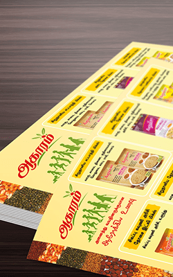 Aagaaram product catalogue design Branding Packaging Design Digital Marketing in Chennai by Violet Spark