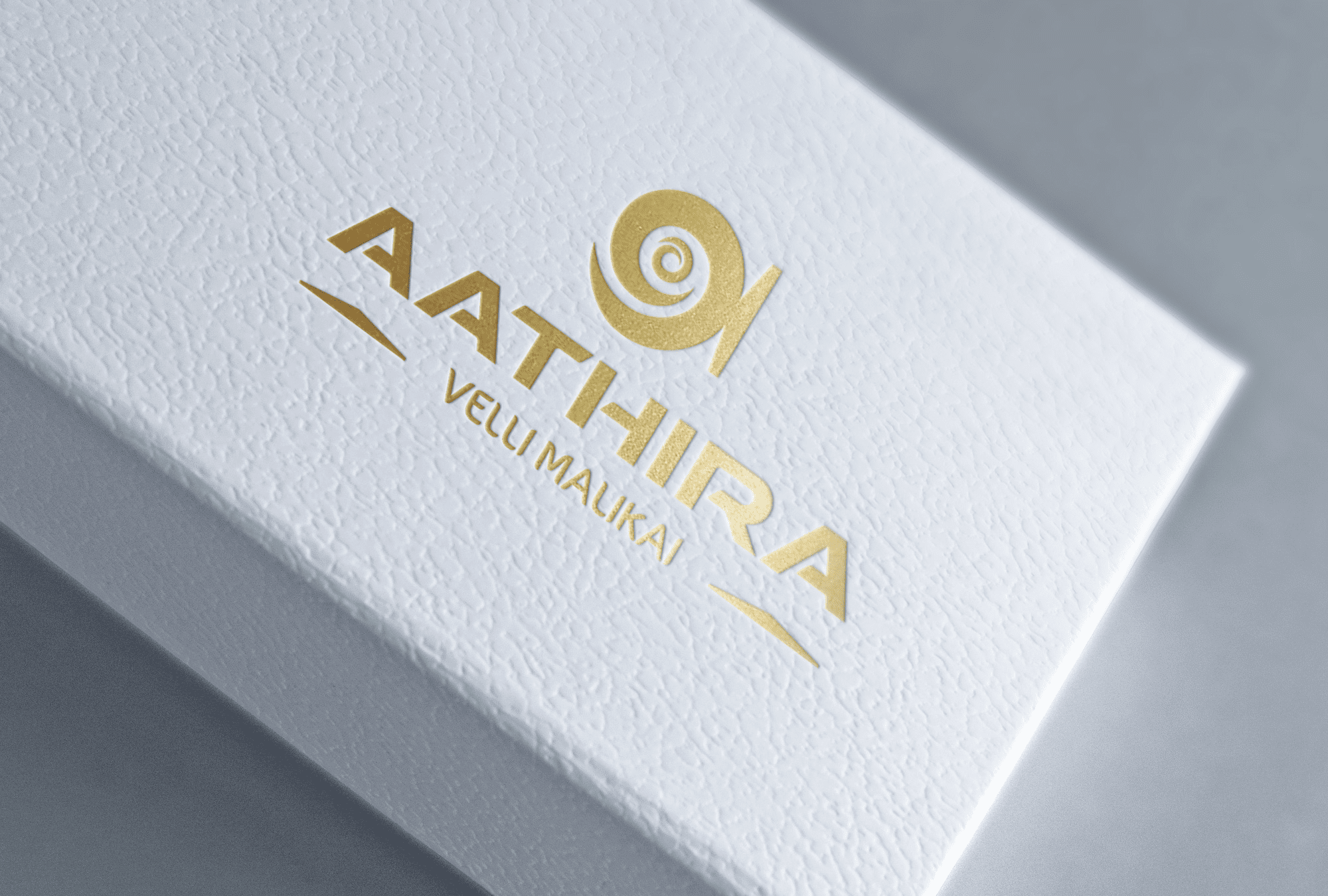 Aathira Jewellery Gold Foil Branding Design Digital Marketing in Coimbatore by Violet Spark