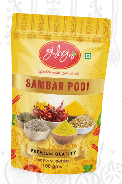 Aha Brand Sambar Podi Branding & Packaging Design in Chennai by Violet Spark