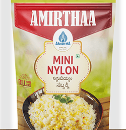 Amirthaa Brand Mini Nylon Branding & Packaging Design in Attur Namakkal by Creative Prints thecreativeprints