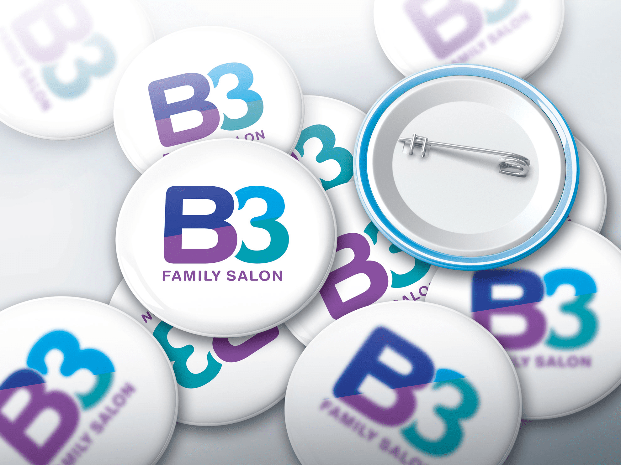 B3 Badge Fashion Salon Branding Design Digital Marketing in Bangalore by Violet Spark