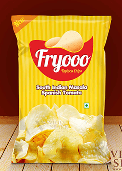 Fryooo Chips Packaging Design Attur by Creative Prints thecreativeprints