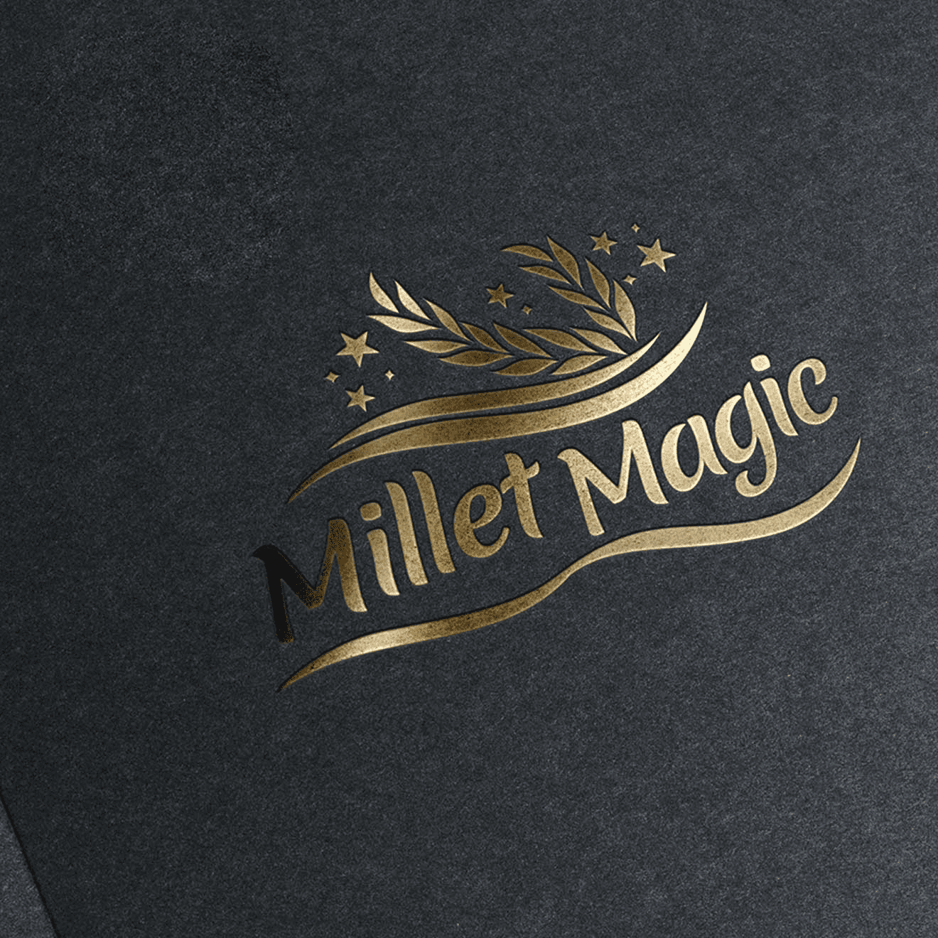 Millet Magic Gold Foil Graphic Design, Branding Packaging Design in Chennai by Creative Prints thecreativeprints