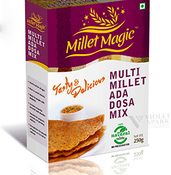 Millet Magic Multi Millet Ada Dosa Mix Branding Packaging Design Digital Marketing in Bangalore by Violet Spark