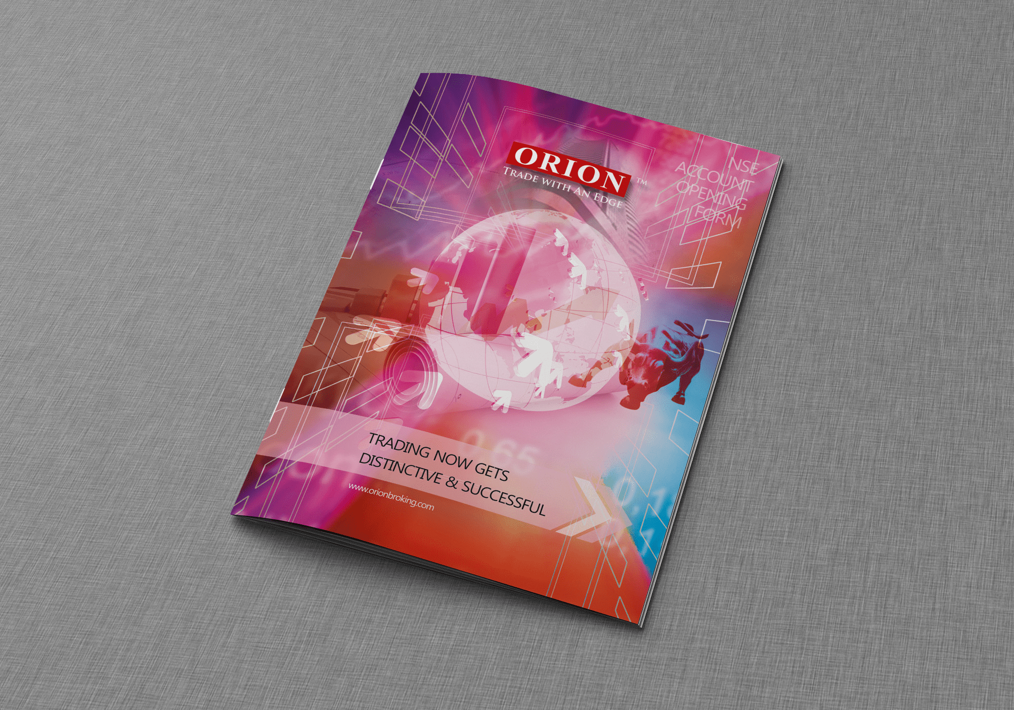 Orion Book Front Side Graphic Design, Branding Packaging Design in Coimbatore by Creative Prints thecreativeprints