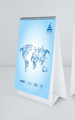 Niagara Solutions Calendar Graphic Design, Branding Packaging Design in Coimbatore by Creative Prints thecreativeprints