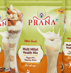 Prana Health Mix Branding Packaging Design Digital Marketing in Singapore by Violet Spark