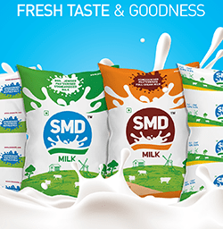 SMD Siva Sakthi Milk Dairy Branding Packaging Design Digital Marketing in Chennai by Violet Spark