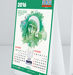 SRS Cotton Mills Calendar Design and Print Branding Packaging Design Digital Marketing in Chennai by Creative Prints thecreativeprints