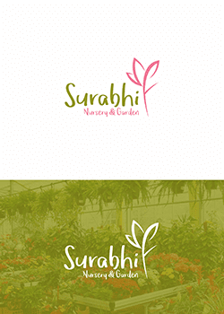 Surabhi Nursery & Garden Logo Design Branding & Packaging Design in Erode by Creative Prints thecreativeprints