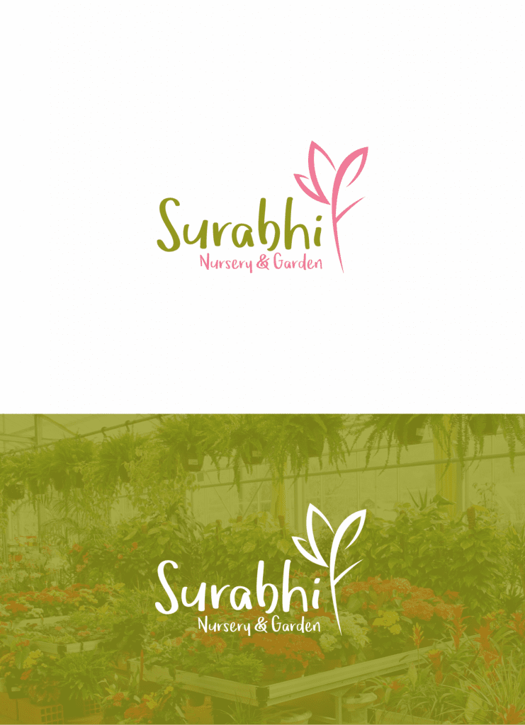 Surabhi Nursery Logo Design – Creative Prints is an Best Graphic Designing, Branding, Packaging