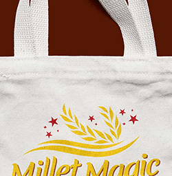 Millet Magic Cotton Bag Branding Packaging Design Digital Marketing in Erode by Creative Prints thecreativeprints