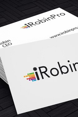 irobinpro visiting card Branding Packaging Design Digital Marketing in Coimbatore by Violet Spark